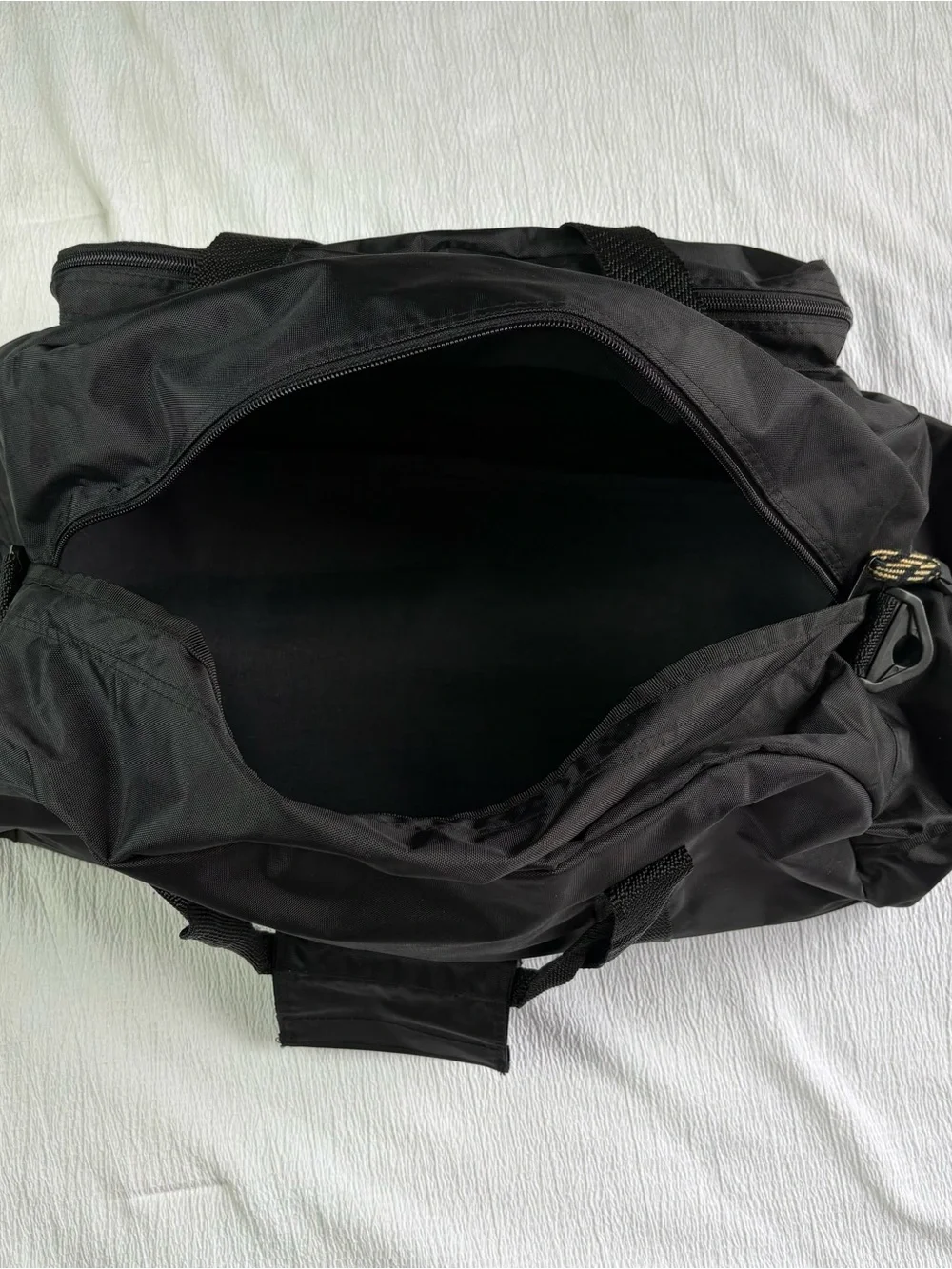Vintage Super Bowl XXXIII x Coca-Cola Black Duffel Bag 1999 Miami Florida Bronco